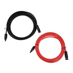 10AGW 6MM² 20FT Solar Extension Cable Wire Kit for RV Charge Controller&Inverter