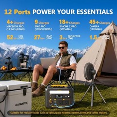 600W Portable Power Station, 299Wh LiFePO4 Battery | Solar Generator Jump 600X