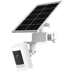 7W Solar Panel for Ring Cameras & Outdoor Cams, Gutter Mount, Waterproof Cable,