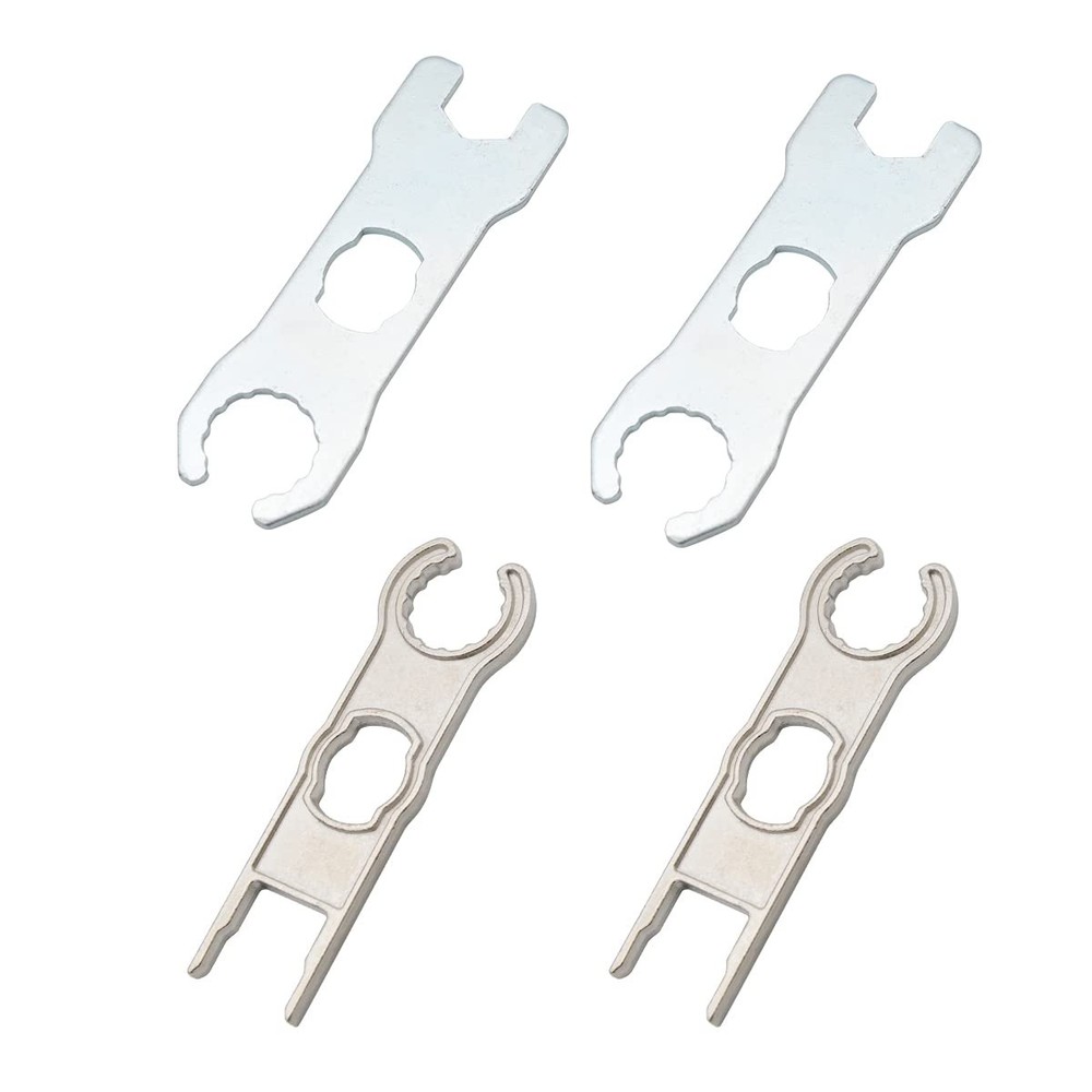 2 Pairs Solar Metal Spanner WrenchSolar Panel Connector Tools Assembly and Di…