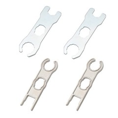 2 Pairs Solar Metal Spanner WrenchSolar Panel Connector Tools Assembly and Di…