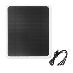 20W Flexible Solar Panel Charger Monocrystalline with USB Output Fast & Charger