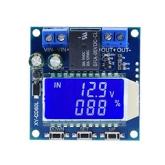 Control For Batteries LCD Screen Low Voltage Protects The Load Control