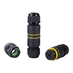 3 Pin Outdoor IP68 Junction Box Electrical Wire Connector for Marine Use