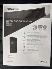 NEW Pallet of 32x Q CELLS 405W Solar Panels – Q.PEAK DUO BLK ML-G10+