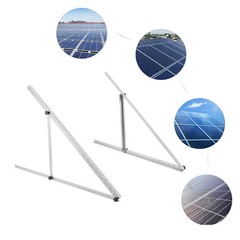 45 inch Adjustable Solar Panel Tilt Mount Brackets For Roof RV Boat Flat Surface