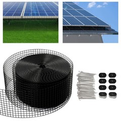 100ft Solar Panel Wire Mesh Roll & clip kit – Pigeon Bird Proofing Guard kit new