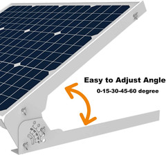 12V 50W Solar Battery Charger Maintainer, Built-In Ultrasmart MPPT Controller, A