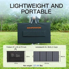 220W 400W Portable Solar Panel Foldable Solar Charger Rv Camping Essentials