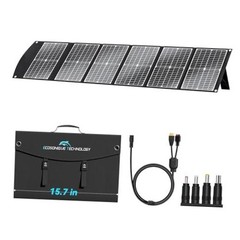 Portable Solar Panel Extremely Lightweight Compact Foldable with USB 100W