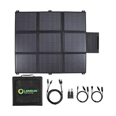 200W 12V Portable Solar Panel Blanket with Standard Connectors for Solar Gene…
