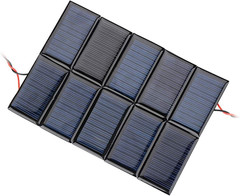 10Pcs 5V 30Ma Mini Solar Panels for Mini Solar Cells DIY Electric Toy Materials