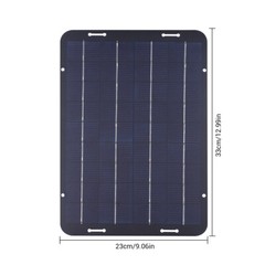 2 PCS 60W Solar Panel Trickle Charger Battery Charger Kit Maintainer Boat Car RV