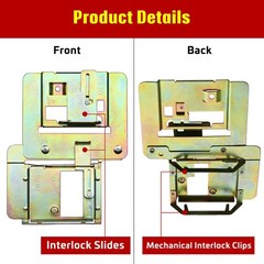 Generator Interlock Kit Compatible with Siemens and Murray, ECSBPK03 Mechanic…