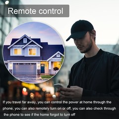 Remote Control Breaker Convenient Home Control Flexible Scheduling Options