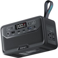 2026 Portable Power Station 89.6Wh Battery Solar Power Bank W/ AC Outlet
