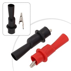 Multimeter Compatible For Alligator Clips with Insulating Plastic Shells