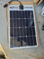 Go Power 35W Flexible, Mono Solar Panel