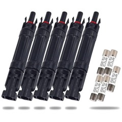 Solar PV Fuse Holder 20A 5 Pcs | Waterproof Connector