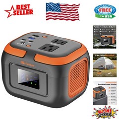 120W Portable Power Station – Lightweight Backup Generator for Camping & Home