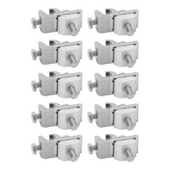 10Pcs Solar Mounting System Grounding Clip Lug Bracket Clamps Photovoltaic