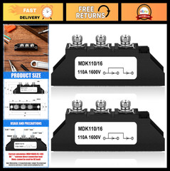 Solar Diode 1600V DC Blocking Unidirectional Anti-Reverse – 2 Pcs for 12V 24V