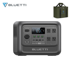 BLUETTI Elite 100 V2 1024Wh 1800W Portable Power Station+Bag for Road Trip