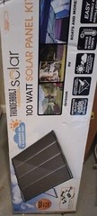 100 Watt Amorphous Solar Panel Kit