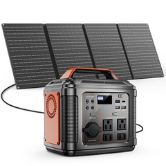Power Bank 300W Portable Power Station with 60w Solar Panel for Camping 80000mAh