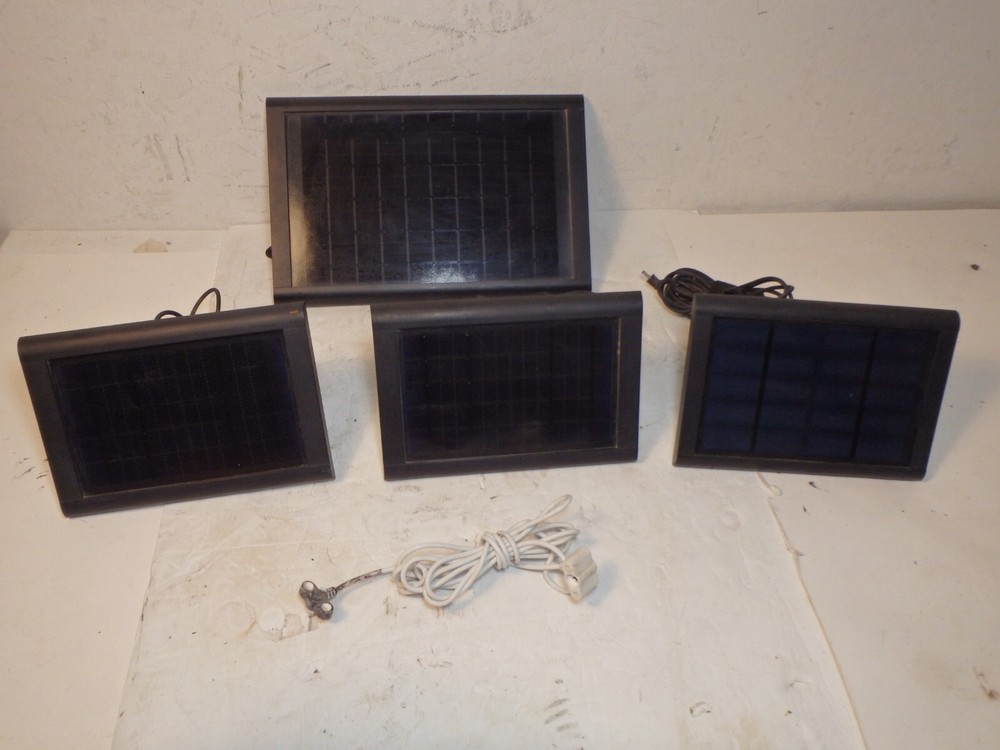Lot of Ring Super Solar Panel & 3 Solar Panel V4