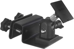 Heavy-Duty Gutter Mount for Ring Solar Panels – 360° Rotating Aluminum Bracket