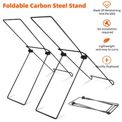 Set Solar Panel Brackets Foldable Adjustable Angle Frame Shed Boat Ground Mount