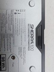 Goal Zero Sherpa 100 Power Bank with Inverter – No charger