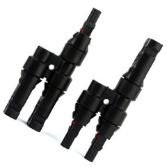 IP67 2 to 1 Solar Connectors T Type Connectors Male to Female Solar Parallel