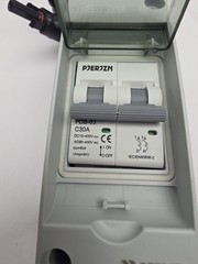 Pjerjzn Solar Panel Disconnect Switch PV Disconnect Swi HT-2Way, New-Open Box.