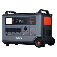 Blackview OSCAL PowerMax 3600 3000W Power Station 3600Wh + 4x 200W Solar Panel