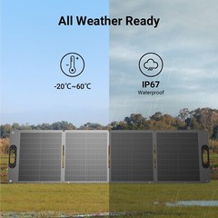 Dabbsson 3030Wh Portable Power Station 1200W Solar Generator+120W Solar Panel