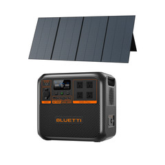 BLUETTI AC180P Solar Ready Power Station + QTY 1 OF 350W ETFE PV Solar Panel