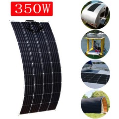 100W 200W 250W 350W 18V Flexible Solar Panel For Car Battery/Boat / Camping /RV