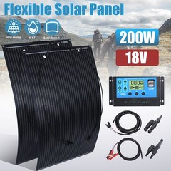 Solar Panel Kit with Solar Charrger Controller for Home 110V Grid Solar System