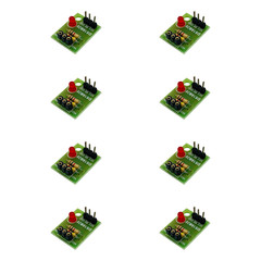 8PCS Temperature Sensor Module for Signal Conditioning and Analog Readings