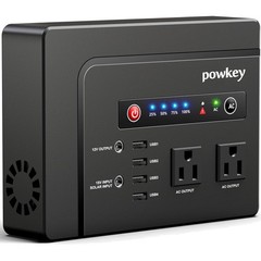 Portable Power Station 200W, 146Wh Portable Solar Generator Battery Pack with…