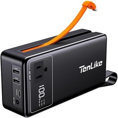 Portable Power Station 99.9Wh – AC Outlet, USB-C, Mini Generator for Camping, Ho