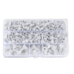 200 Pcs Closed End Crimp Terminals with Nylon Insulation for Safe Connections
