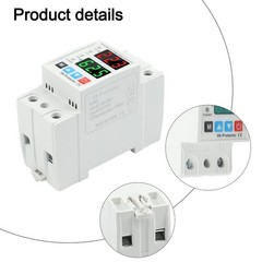 40A 63A Digital Circuit Breaker With SelfResetting And Real Time Monitoring