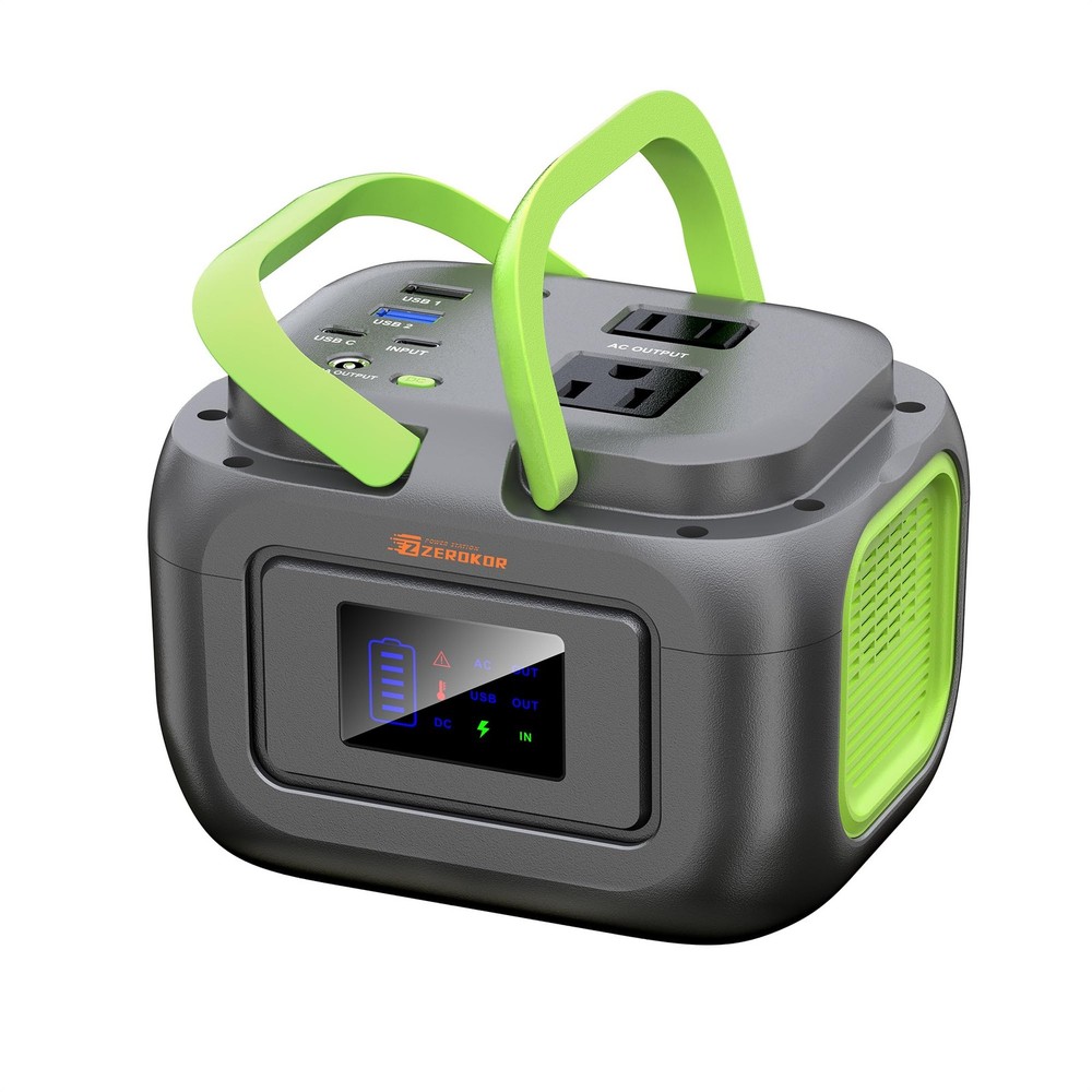 Power Station 120W, Outdoor Power Bank Generator with AC Outlet, External Batter