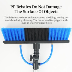20FT Solar Panel Cleaning Kit with Telescopic Pole & Soap Dispenser, Water Fed S