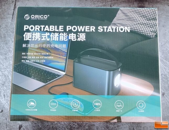 Orico Portable Power Station PB300-1A4U 120watts 14,500mAh