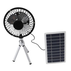 Solar Vent Fan Monocrystalline Silicon Solar Panel Powered Fan With Stand For
