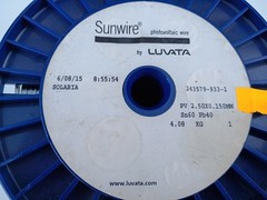 Sunwire Luvata Solar Panel PV Ribbon Flat Tabbing Wire Solder 2.50×0.150mm 9 lb